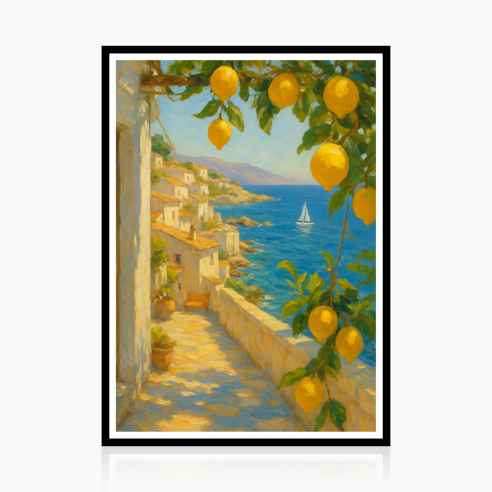 COSTA DI LIMONE POSTER - FIRST MOCKUP