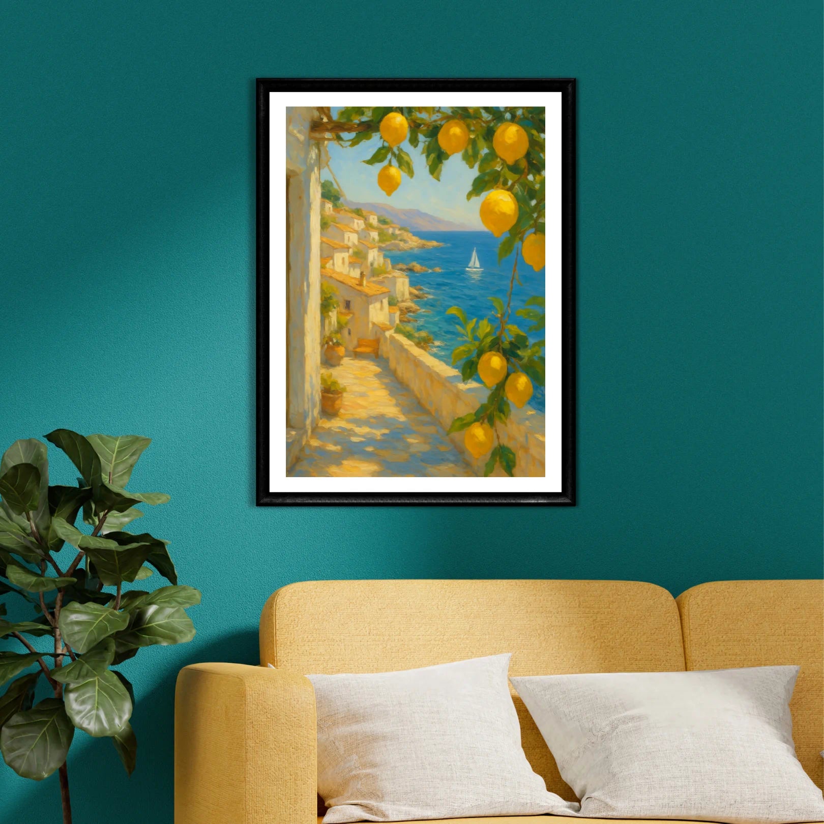 COSTA DI LIMONE POSTER - SECOND MOCKUP