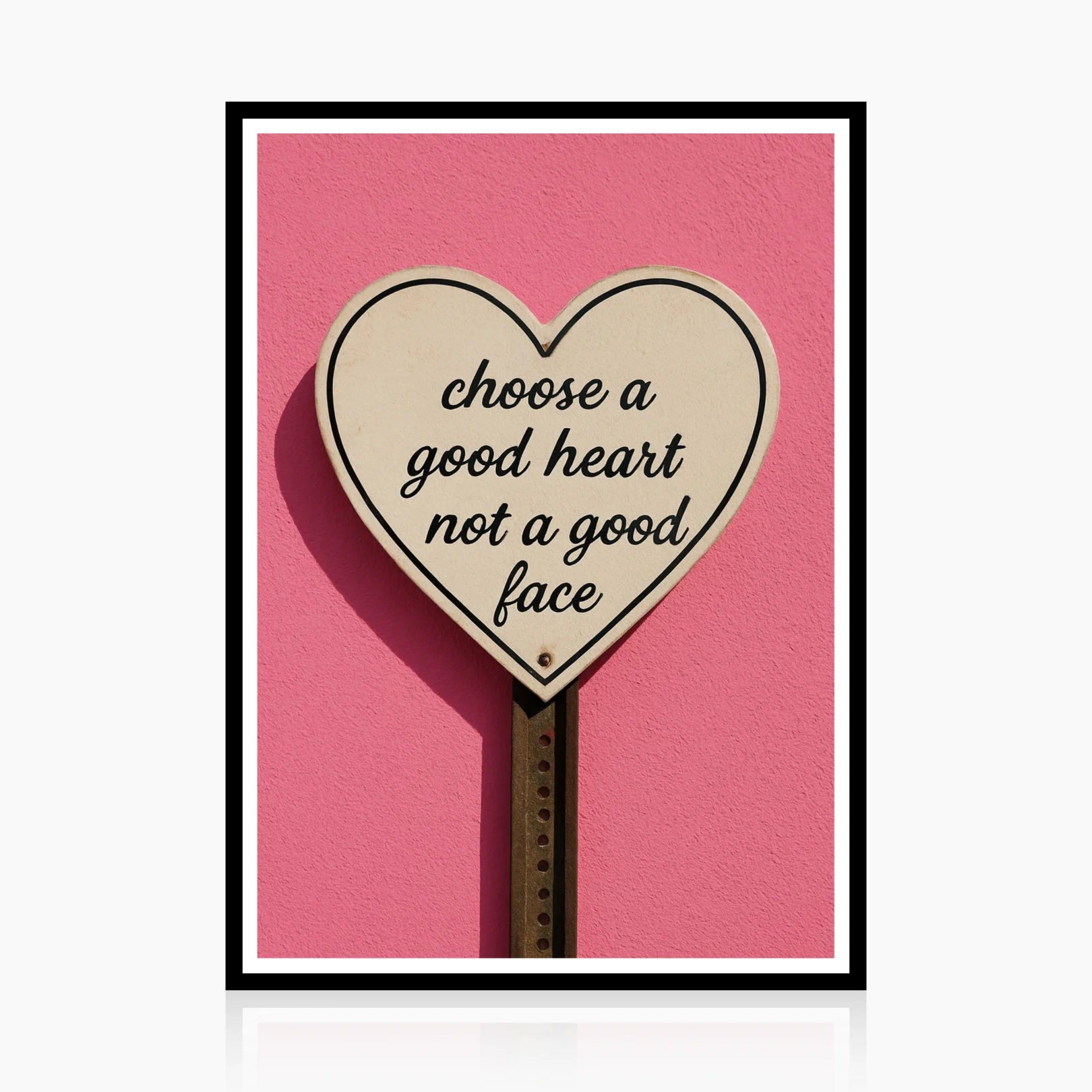 GOOD HEART POSTER - FIRST MOCKUP
