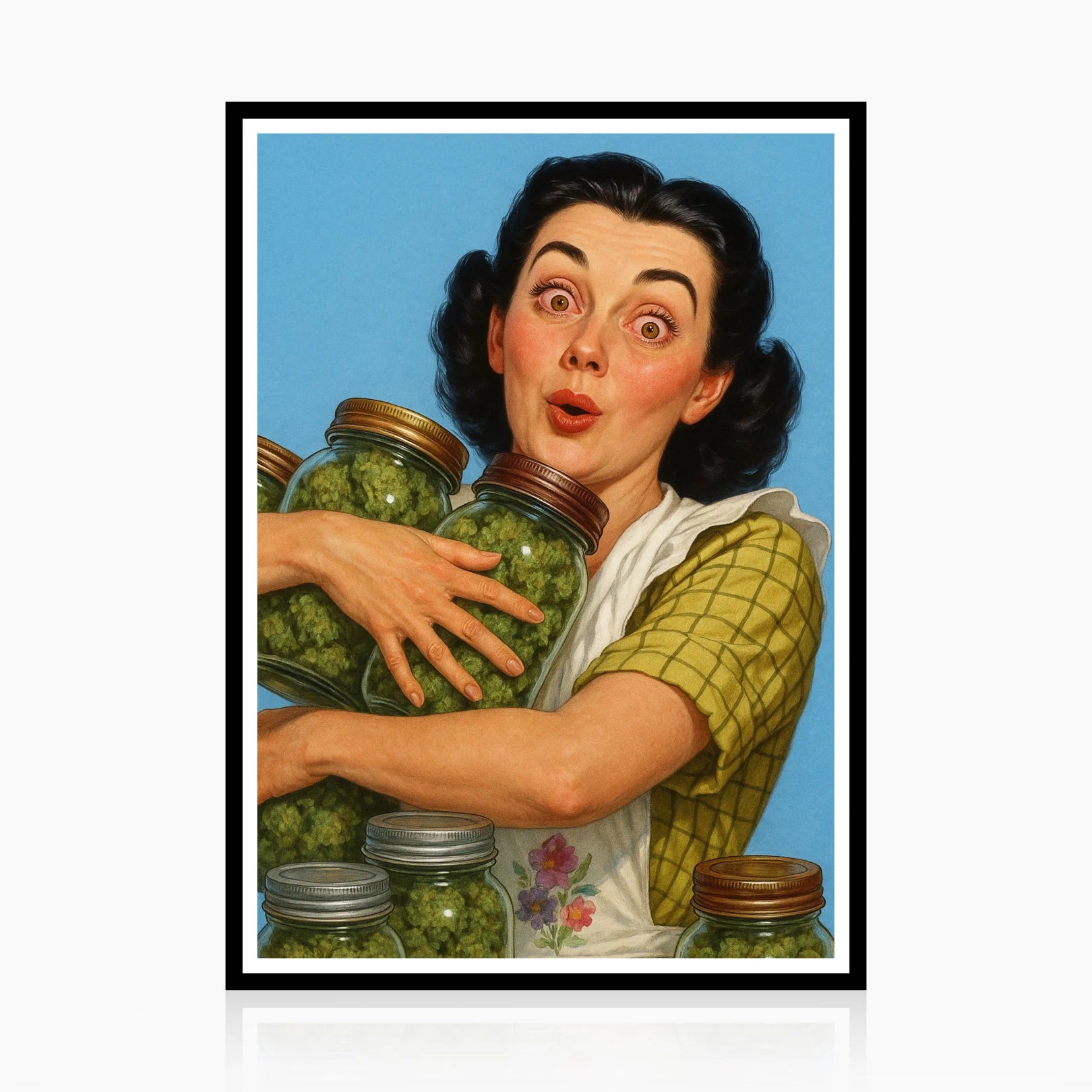 MISS CANNABIS POSTER - FIRST MOCKUP