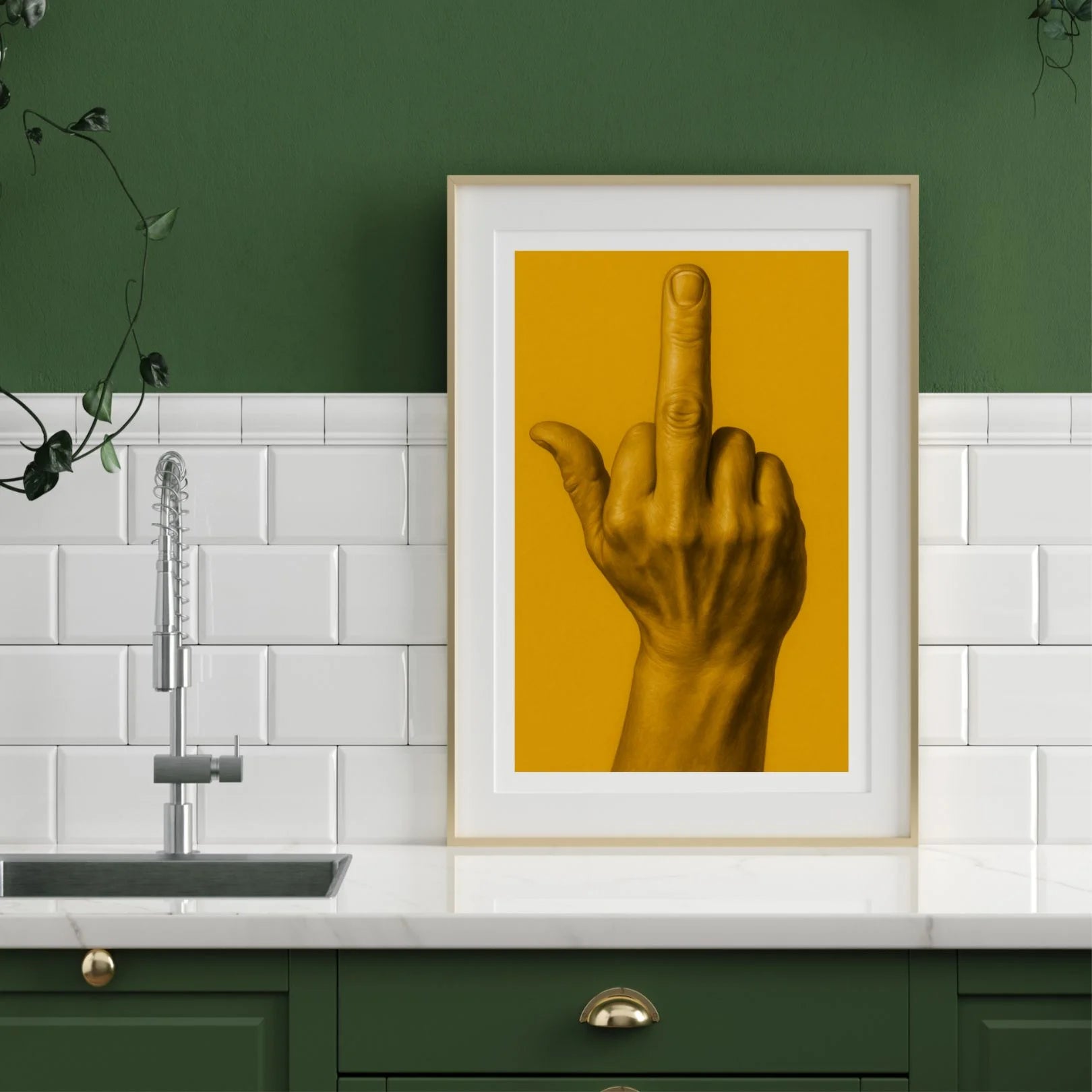 No Filter kitchen art poster – pictorprints